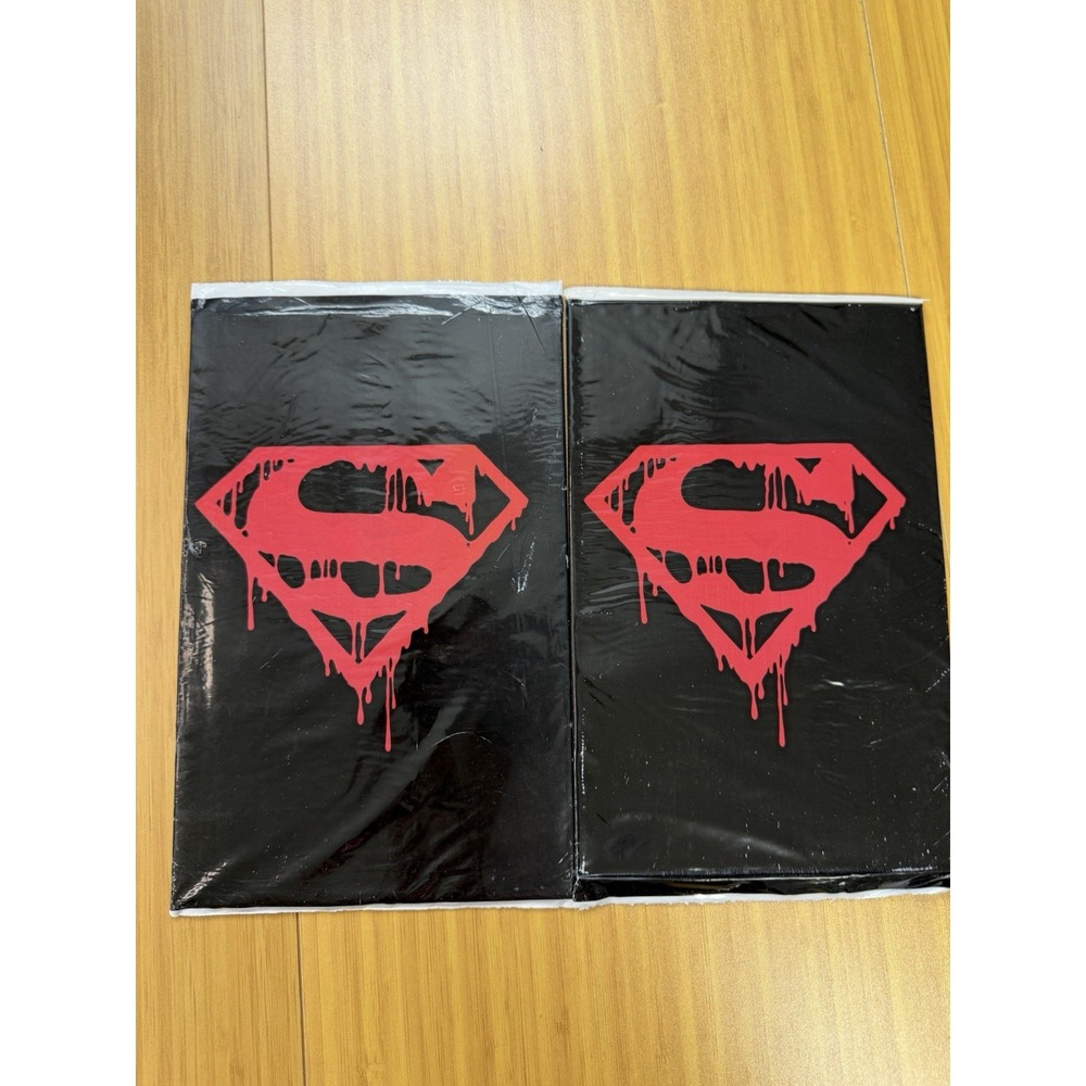 Lot Of 2 Superman Memorial Set #75 Fold Out Splash Back Cover 1992 DC Comics